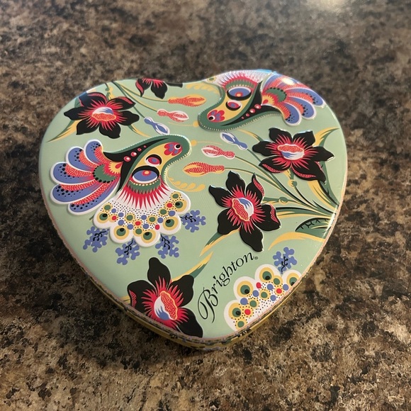 Brighton Other - Brighton Heart Tin with Floral Motif